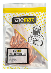 Tubo De Contacto Mig 0.9 M6*28 Tremat - 25 Unid.